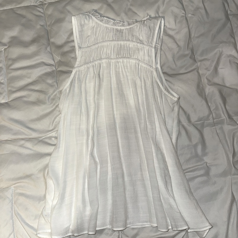 Nine West pleated sleeveless top
